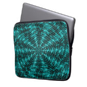 Rippliner Blume.... Laptopschutzhülle (Vorderseite Links)