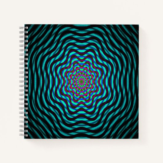 Rippling Atom...... Notizblock (Vorderseite)