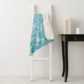 Rippling crystal blue water sherpadecke (Beispiel)