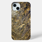 Rippling-Gold-Wasser-Abstrakt Case-Mate iPhone Hülle (Rückseite)
