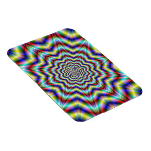 Rippling Star Foto Magnet