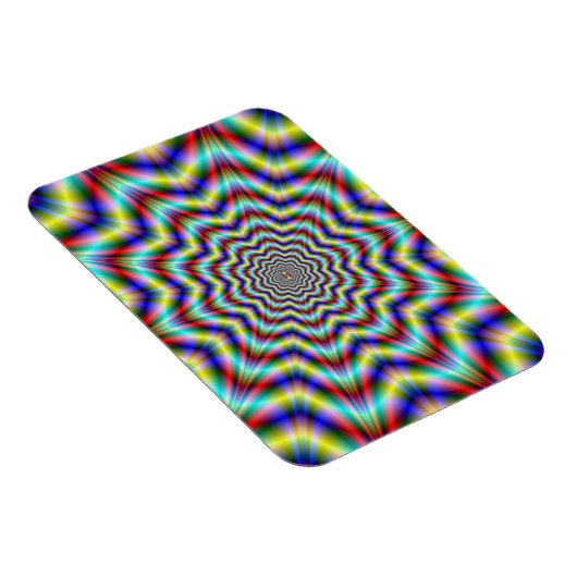 Rippling Star Foto Magnet (Rechte Seite)
