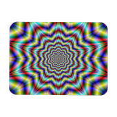 Rippling Star Foto Magnet (Horizontal)