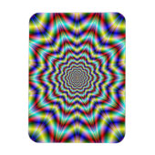 Rippling Star Foto Magnet (Vertikal)