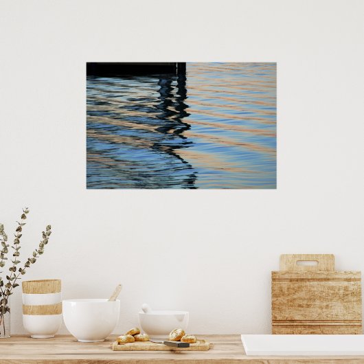 Rippling-Symmetrie Poster (Küche)