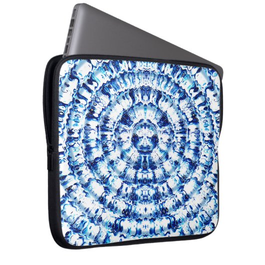 Ripplins Wellen...... Laptopschutzhülle (Vorne Rechts)