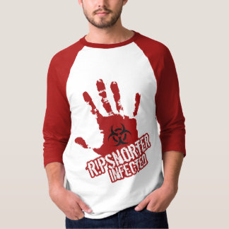 Ripsnorter steckte grundlegenden 3/4 HülseRaglan T-Shirt