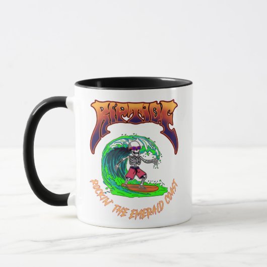RIPTIDE Surfer Logo Tasse (Links)