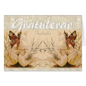 Riquer Winged nymph CC0530 Gratulationskort Card (Vorderseite (Horizontal))