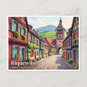 Riquewihr Frankreich Postkarte
