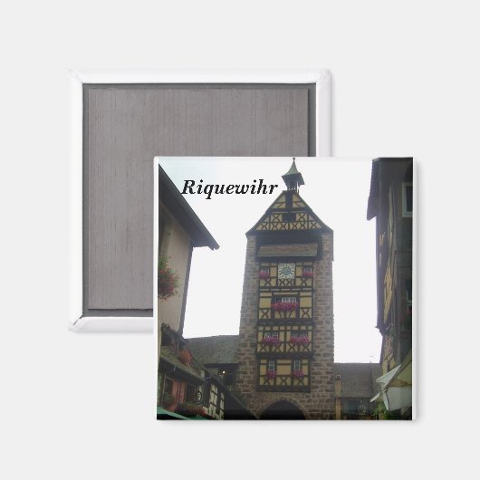 Riquewihr Magnet (Vorderseite/Rückseite)