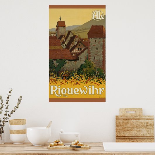 Riquewihr Poster (Küche)