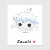 Riri Neutraler Süßer Aufkleber (Blatt)