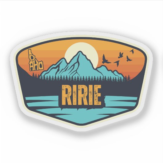 Ririe, Idaho Aufkleber (Vorderseite)