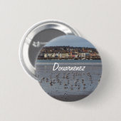 Ris Beach in Douarnenez Button (Vorne & Hinten)