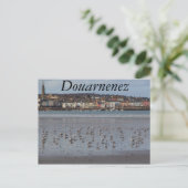 Ris Beach in Douarnenez Postkarte (Stehend Vorderseite)