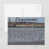 Ris Beach in Douarnenez Postkarte (Vorne/Hinten)