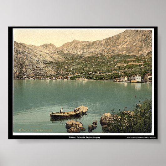 Risano, Dalmatien, Österreich-Ungarn Poster (Vorne)