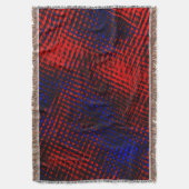 Riscos vermelhos cruzados e fundo azul? decke (Vorderseite Vertikal)