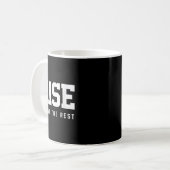 Rise Above The Rest  Kaffeetasse (Vorderseite Links)