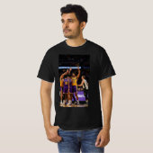 Rise and Dunk: Men Basketball Sports T - Shirt (Vorne ganz)