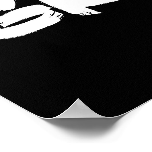 Rise and Grind - Gym, Hustle, Erfolg Poster (Ecke)