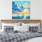 Rise and Shine A New Day Leinwanddruck (Insitu (Schlafzimmer))