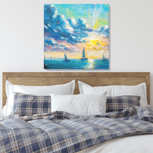 Rise and Shine A New Day Leinwanddruck (Insitu (Schlafzimmer))