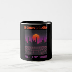 Rise and Shine Coffee Mugs Zweifarbige Tasse