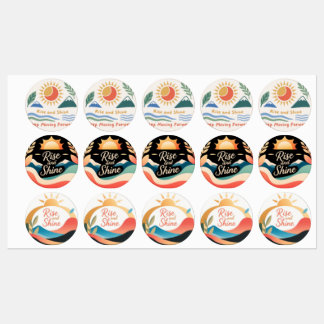 Rise and Shine: Das Erwachen der Natur Etiketten