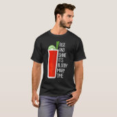 Rise and Shine Es ist Bloody Mary Time Niedlich Br T-Shirt (Vorne ganz)