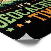 Rise and Shine Es ist Geocaching Time Geocacher Poster (Ecke)