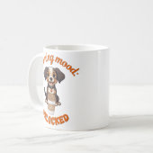 Rise and Shine - Kaffee & Welpe Sofortdownload Kaffeetasse (Vorderseite Links)