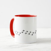 Rise and Shine Mother Clucker Funny Chicken Spaß Tasse (Vorderseite Links)