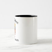 Rise and Shine Mother Cluckers Shirt Funny Chicken Zweifarbige Tasse (Mittel)