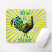 Rise and Shine Mouse Pad Mousepad (Mit Mouse)