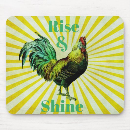 Rise and Shine Mouse Pad Mousepad (Vorne)
