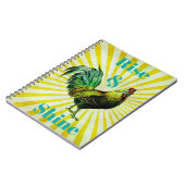 Rise and Shine Notebook Notizblock (Linke Seite)