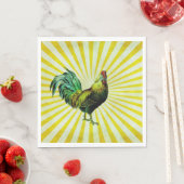 Rise and Shine Paper Napkin Serviette (Beispiel)