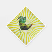 Rise and Shine Paper Napkin Serviette (Ecke)
