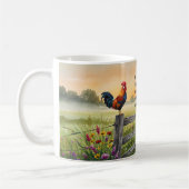 Rise and Shine Rooster Tasse (Links)