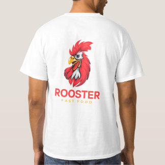 "Rise and Shine: RoosterLon Print T - Shirt" T-Shirt