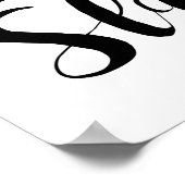 Rise and Slay Boss Babe Girl Boss Poster (Ecke)