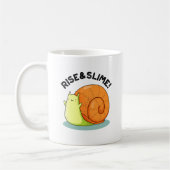 Rise and Slime Funny Snail Pub Kaffeetasse (Links)