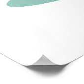 Rise and Slime Funny Snail Pub Poster (Ecke)