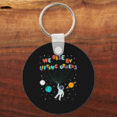 Rise Children Apparel Uni-kids Black Small We Rise Schlüsselanhänger (Vorderseite)