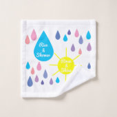 Rise & Dusche, Rinse & Shine Badhandtuch Set (Waschlappen)