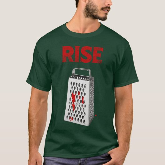 Rise Evil Dead Rise 2023 Movie White Cheese Grater T-Shirt (Vorderseite)