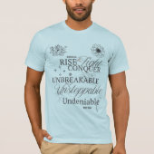 Rise Fight Conquer T-Shirt | Brose Lee the Legend (Vorderseite)