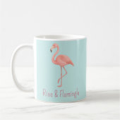 Rise & Flamingle Pink Flamingo - Light Blue Kaffeetasse (Links)
